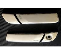 Lot de 4 pièces en Acier Inoxydable Poli Chrome Porte Décorations pour FH/FM produites Jusqu'en 2012