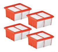 Lot de 4 pièces filtrantes pour Bosch sans fil GBH18V-28DC pour Bosch GDE28D SDS-Plus