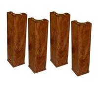 Lot de 4 pieds carrom G