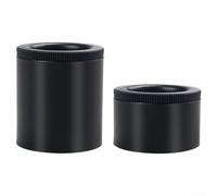 Lot de 4 pieds d'armoire ronds réglables en hauteur pour meubles, canapés, supports de télévision (51,5 mm)