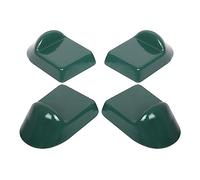 Lot de 4 pieds de barbecue en céramique pour gros œuf vert, chaussures de barbecue utilisées pour placer la grille sur un matériau combustible, application intégrée (pas pour minimax) - 4 verts de lot