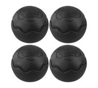 Lot de 4 pieds de chaise anti-pièges pour chaises de camping en plein air, design sphérique pour éviter de couler (noir)