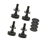Lot de 4 pieds de nivellement multi-usages avec base antidérapante pour différents usages ménagers
