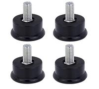 Lot de 4 pieds de nivellement réglables - Filetage M6 - Diamètre du pied : 22 mm - Idéal pour meubles, appareils et petits équipements