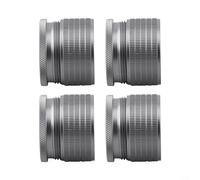 Lot de 4 pieds de table à hauteur réglable pour tous vos besoins en matière de meubles (gris)