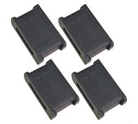 Lot de 4 pieds en caoutchouc de silicone pour friteuse Sl400 - Résistants à la chaleur - Pour éviter les rayures sur le revêtement - Lot de 4