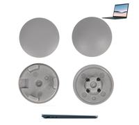 Lot de 4 pieds en caoutchouc ronds antidérapants pour ordinateur portable Microsoft Surface 3/4/5,8,5 mm Gris
