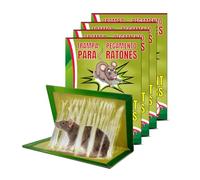 Lot de 4 Piège à Souris Collant Anti Rongeur, Attrape Souris Piège à Colle Ultra Puissant Plaque de Glue - Longueur 31cm Largeur 21 cm