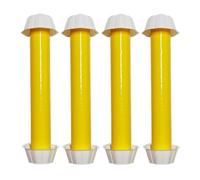 Lot De 4 Pièges À Mouches Collants Fly Stick - Pièges À Insectes Puissants for L'intérieur Et L'extérieur - Lutte Antiparasitaire Efficace