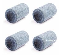 Lot de 4 pierres à aiguiser en grès pour pointes de fléchettes en acier, 4 pierres à aiguiser rondes pour fléchettes en acier