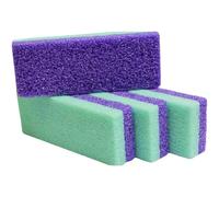 Lot de 4 pierres ponces pour pieds - Pour soin des pieds - Peeling - Outil de pédicure - Bloc de pierre ponce