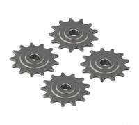 Lot de 4 pignons de vélo 13T pour chaîne 410, construction en alliage, ajustement précis pour moteurs 1016Z Z3 1018, pièces de rechange pour réparation de vélo électrique