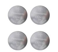 Lot de 4 Piles bouton CR2412 Lithium 3V