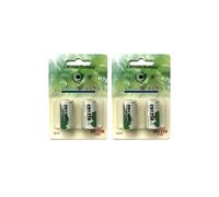 Lot de 4 Piles lithium type CR123A 3V compatibles CR17335 / CR17345 - -