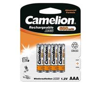 Camelion 17006403 Batterie rechargeable 4 accus R03 / AAA / 600 mAh sous blister