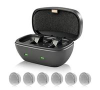 Lot de 4 piles rechargeables 675 pour appareils auditifs et kit de chargeur, piles P675 rechargeables super longue durée pour appareils auditifs (6 piles + chargeur)