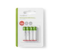 Lot De 4 Piles Rechargeables Nedis Type Aaa (r03) 1,2v 700mah
