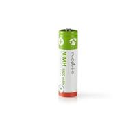 Piles Nedis BANM13HR64B Pile Rechargeable Ni-MH AA 1.2 V 1 300 mAh 4 pièces Blister