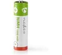 Piles Nedis BANM13HR64B Pile Rechargeable Ni-MH AA 1.2 V 1 300 mAh 4 pièces Blister