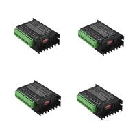 Lot De 4 Pilotes De Moteur Pas À Pas TB6600, Mise À Niveau Nema 23 Nema17 4A DC9-42V CNC USB 100Khz, Contrôleur 4 Axes Précision Fonctionnement