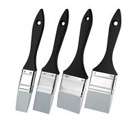 Lot de 4 pinceaux en silicone pour pinceaux de peinture en résine, 3,8 cm, 5,1 cm, 6,3 cm de large