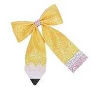 Lot de 4 pinces à cheveux en forme de nœud pour filles, pinces à cheveux à paillettes, barrettes à cheveux pour enfants, pinces à cheveux crocodile mignonnes pour filles, accessoires pour cheveux