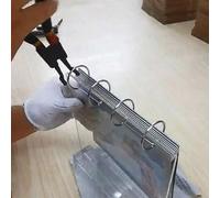 Lot de 4 pinces à circlips internes et externes avec poignées antidérapantes en PVC - 17,8 cm - Design ergonomique à ressort pour automobile