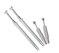 Lot de 4 pinces à épiler pour pierres précieuses et perles avec trois ou quatre griffes pour une prise en main sûre