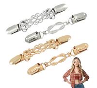 Lot de 4 pinces à taille pour pulls, robes et chemises - Pour vêtements de femme