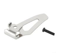 Lot de 4 pinces de ceinture 12 V pour perceuse, crochet à outils en métal, compatible avec perceuse, clé à molette, argenté