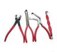 Lot de 4 pinces de déconnexion électriques à prise confortable - Fiables pour les réparations dans les espaces restreints, manipulation sans effort pour les travaux d'entretien électrique