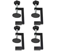 Lot de 4 pinces de travail du bois inversées de 10 à 57 mm - Pince en C antidérapante pour fixation de pièces d'outils à main - Outil de fixation de bureau ordinaire