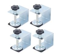 Lot de 4 Pinces D'installation pour Panneau Avant de Grand Tiroir, Matériel D'Armoire, Pinces Jig C, Pinces D'installation pour Façade de Tiroir, épaisseur 2,0 Mm, Outils