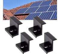 Lot de 4 pinces légères pour panneaux solaires conçues pour une résistance extrême aux intempéries (40 mm)
