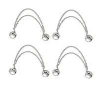 Lot de 4 pinces pour pantalon et foulard, broche pour hijab et t-shirt, Heart 4, Comme décrit