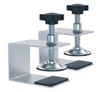 Lot de 4 pinces universelles for montage frontal tiroir, adaptateur, outil gabarit, clip fixation réglable, support for d'armoire et menuiserie
