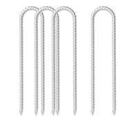 Lot de 4 piquets d'ancrage au sol pour camping de 27 cm de long, clôture fixe, balançoire, trampoline, tente, perche de football et autres ancrages au sol, piquets de tente, piquets de camping