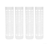 Lot de 4 piquets de mousse en plastique pour plantes grimpantes d'intérieur, piquets pour sphaigne avec insertion de terre, décoratifs pour la maison, le jardin, l'entraînement des plantes en pot (A)