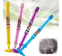 Lot de 4 Pistolet à Eau de Feu d'artifice, Pistolet à Eau pour Feux d'artifice, Firework Water Gun, Firework Water Squirter, Pistolets à Eau Feux d'artifice, pour Jeu De Piscine De Plage Extérieur