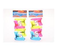 Lot de 4 pistolets à eau Aqua Fun +/- 11cm