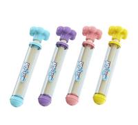 Lot de 4 pistolets à eau pour enfants, pistolet à eau romantique pour feu d'artifice, jouet d'arrosage en plastique sûr et amusant pour piscine extérieure, fête sur la plage, divertissement, couleurs