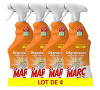 Lot de 4 Pistolets Dégraissant Soleil de Corse 750ml