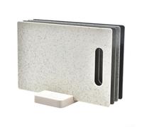 Lot de 4 planches à découper avec support, paille en polypropylène, antidérapantes, passent au lave-vaisselle, code couleur pour aliments crus et cuits