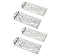 Lot de 4 planches à suspendre au mur - Unité intérieure épaisse - Support de plaque de rechange pour climatisation