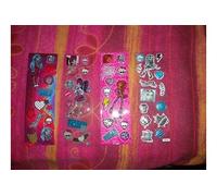 LOT DE 4 PLANCHES de différents Models d'AUTOCOLLANTS STICKERS NEUFS à l'éffigie des personnages et autres logos MONSTER HIGH
