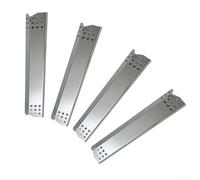 Lot de 4 plaques chauffantes en acier inoxydable compatibles avec 720-0697 720-0830H Master Chef 36,6 x 9,5 cm
