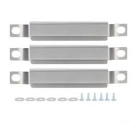 Lot de 4 plaques chauffantes en acier inoxydable de 41 cm pour barbecue Outback - Bouclier de rechange robuste pour barbecues à gaz Saturn Hunter Trooper XH00417