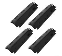 Lot de 4 plaques chauffantes en acier inoxydable de 41 cm pour barbecue Outback - Bouclier de rechange robuste pour barbecues à gaz Saturn Hunter Trooper (XH00120)