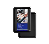 Lot de 4 plaques de cuisson antiadhésives pour four - 32 x 23 x 1,5 cm - Grande taille - 4 g