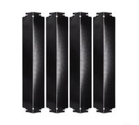 Lot de 4 plaques de protection thermique de rechange en acier porcelaine compatibles avec les barbecues Charbroil 3 4 5 brûleurs pour une cuisson efficace et une gestion de la chaleur
